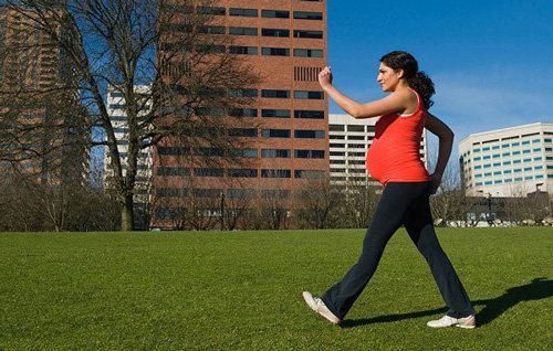Спортивная ходьба во время беременности