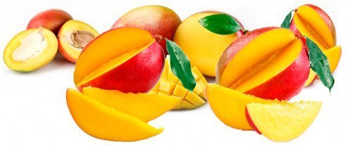 Порезанное манго